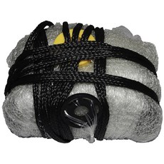 Danielson 單絲尼龍網 包含行李箱, 白+黑