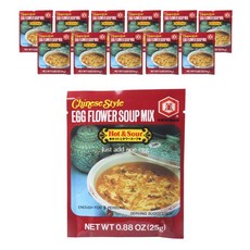 kikkoman 龜甲萬 中式蛋花酸辣湯, 12包, 25g