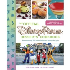 (英文圖書) The Official Disney Parks Desserts Cookbook: Remembering 101 Sweet Delicious Di... 精裝版, Disney Editions, 英文