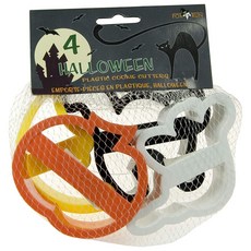 FOX RUN 萬聖節餅乾模具4件組, 1個, 混合顏色