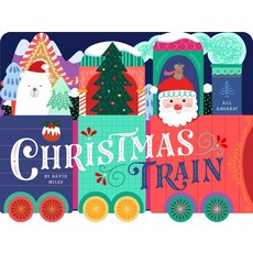 (英文圖書)Christmas Train Board Books, Familius, 英文, 硬頁書