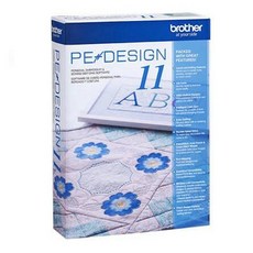 Brother PE-DESIGN11 刺繡設計軟體 刺繡軟體 縫紉機專用，輕鬆創作獨特刺繡圖案