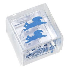 KING JIM HITOTOKI 冰塊水晶印章 松鼠 22mm, 1個, 不適用