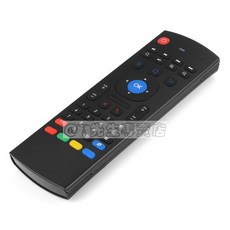 MX3無線遙控器 空中飛鼠(注音倉頡版) 語音2.4G 滑鼠 鍵盤 MI BOX 遙控器 安博易播, 黑色, MX3-M
