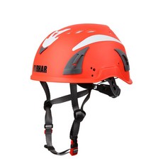 BARHAR 巴哈 反光安全頭盔 TK1010 EN12492 高強度反光安全防護, 紅色