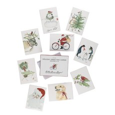Sullivans 聖誕卡 9 件套, 1個, 混色