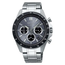 Seiko 精工 石英計時男款金屬手錶 SBTR027