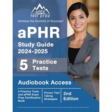 (英文圖書) aPHR Study Guide 2024-2025: 5 Practice Tests and aPHR Exam Prep Certification Book [2nd Edition] 平裝版, Apex Test Prep, 英文