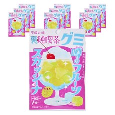 Idea Package 復古純喫茶軟糖 水果氣泡蘇打口味, 10個, 40g