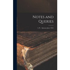(英文圖書) Notes and Queries; 5 pt. 1 (January-June 1852) 精裝版, Legare Street Press, 英文