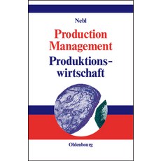 (英文圖書) Production Management. Produktionswirtschaft 精裝版, Walter de Gruyter, 英文