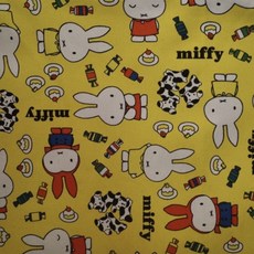 Miffy 米飛兔 日本卡通布 厚棉 一尺價 手作布料, 詳見包裝, 詳見包裝