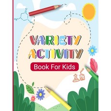 (英文圖書) Variety Activity Book for Kids: Fun and Entertainment Brain games activities 平裝版, Independently Published, 英文