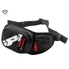 SPIDI POUCH 1.5 騎士腰包，耐磨材質，多隔層設計，可調節腰帶，騎士必備, 黑
