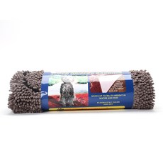 Dog Gone Smart 臟狗門墊, 灰色的