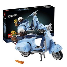 LEGO Icons系列偉士牌125機車模型 10298, 1個, 混色