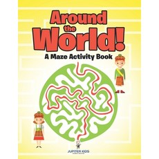 (英文圖書)Around the World! A Maze Activity Book 平裝版, Jupiter Kids, 英文