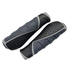 FORCE平把手握把 L+L, 1個, 黑色+灰色