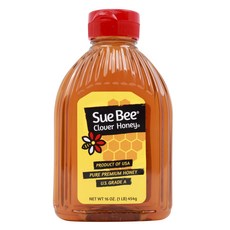 SueBee 三葉草蜂蜜, 454克, 1個