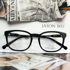 【JASON WU】吳季剛品牌黑框眼鏡，台裔設計師，日本醋酸纖維鏡框，唯光眼鏡, 詳見包裝
