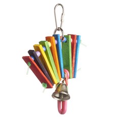 PREVUE PET PRODUCTS Bodacious Bites 手風琴鳥玩具, 1個