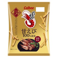 Calbee 卡樂比 蝦條 甜蝦口味, 1個, 50g