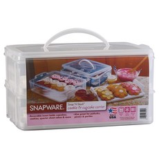 Snapware 食品紙杯蛋糕容器, 1個