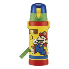 Skater 3D鎖扣型直飲水壺, 1個, 超級瑪利歐
