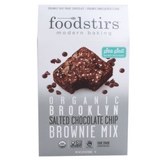 Foodstirs 布魯克林鹽漬巧克力布朗尼混合物, 1個, 509克