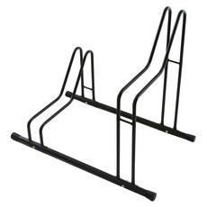 堅固自行車立架 2台用, 1個, 黑色