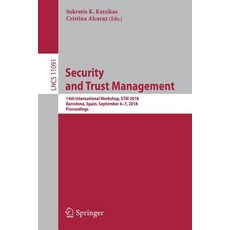(英文圖書) Security and Trust Management: 14th International Workshop STM 2018 Barcelona Spain Septe... 平裝版, Springer, 英文