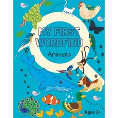 (英文圖書)My First Wordfind: Animals! 平裝版, Independently Published, 英文