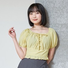 DHOLIC 女童款蓬蓬短袖襯衫