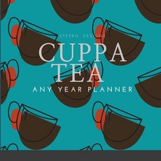 (英文圖書) Cuppa Tea Any Year Planner 平裝版, Lulu.com, 英文