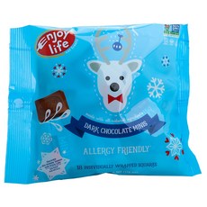 Enjoy Life 黑巧克力迷你18塊, 1包, 178.6g