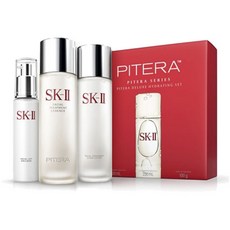 SK-II Pitera系列豪華保濕禮盒組 青春露 230ml+亮采化粧水 230ml+晶緻活膚乳液 100g, 1個