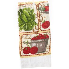 J&M Home Fashions Kitchen Towel 什錦圖案廚房毛巾/廚房毛巾, 1個, 隨機發貨