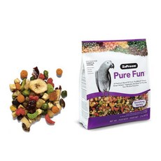 美國 Zupreem 路比爾綜合水果大餐 滋養丸 中型鸚鵡 中大型鸚鵡 小型鸚鵡 水果滋養大餐 蔬果滋養大餐 鳥飼料, 詳見包裝, 詳見包裝, 紫【綜合水果大餐】2磅-中大型鸚鵡