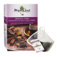 mighty Leaf 草本茶包, Masala Chai Black Tea, 45g, 15包, 1盒