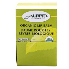 AUBREY ORGANICS 潤唇膏 4.25g, 1件, 薄荷