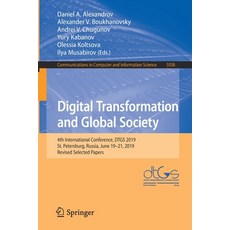 (英文圖書) Digital Transformation and Global Society: 4th International Conference Dtgs 2019 St. Peter... 平裝版, Springer, 英文