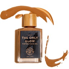 The Organic Skin co The Only Glow臉部潤色光澤油 30ml, 1個, 中等的