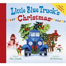 (英文圖書)Little Blue Truck's Christmas: A Christmas Holiday Book for Kids Board Books, Clarion Books, 英文, 硬頁書