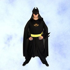 瘋狂派對 蝙蝠俠服裝 大人萬聖節變裝派對服, 詳見包裝, 1個