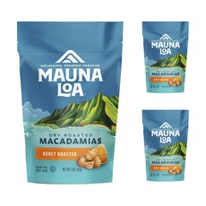 MAUNA LOA 夢露萊娜 乾烤澳洲堅果 蜂蜜風味, 3個, 113g