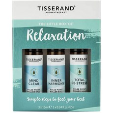 TISSERAND 滴莎藍德 The Little Box Pulse Point Roller球純精油混合 放鬆, 3入, 10ml