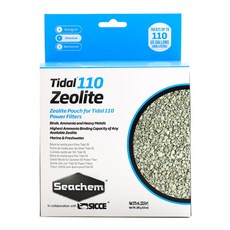 Seachem Tydal 110 Zeorite電源濾清器海洋和淡水膜材料, 1個