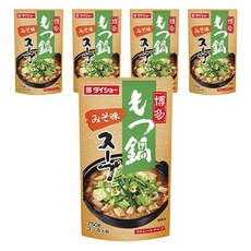 DAISHO 大逸昌 博多味噌牛腸火鍋湯底調理包, 5包, 750g