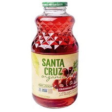 SANTA CRUZ organic 蔓越莓果汁, 1個, 946ml