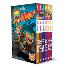 (英文圖書)Cat Ninja Box Set Books 1-6 平裝版, Andrews McMeel Publishing, 英文
